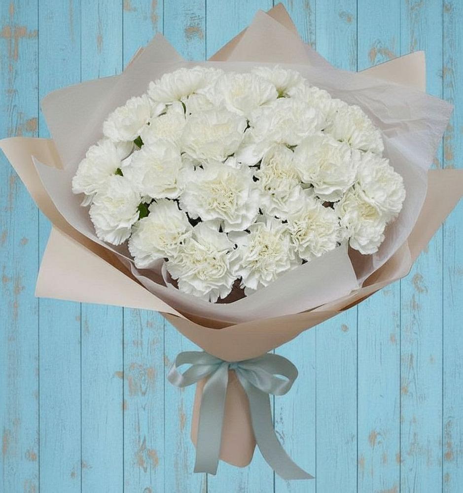 Букет цветов из: Гвоздики в Жуков