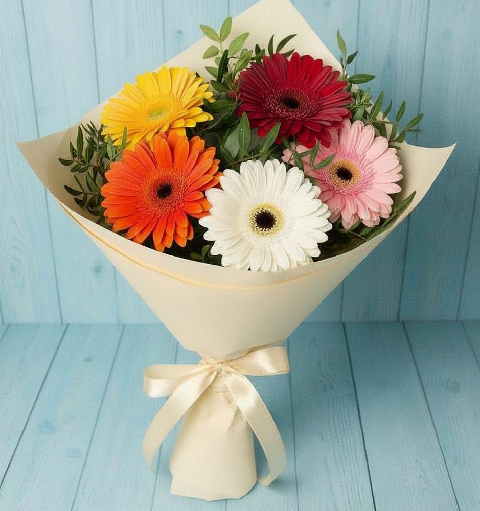 Букет цветов из: Герберы в Жуков
