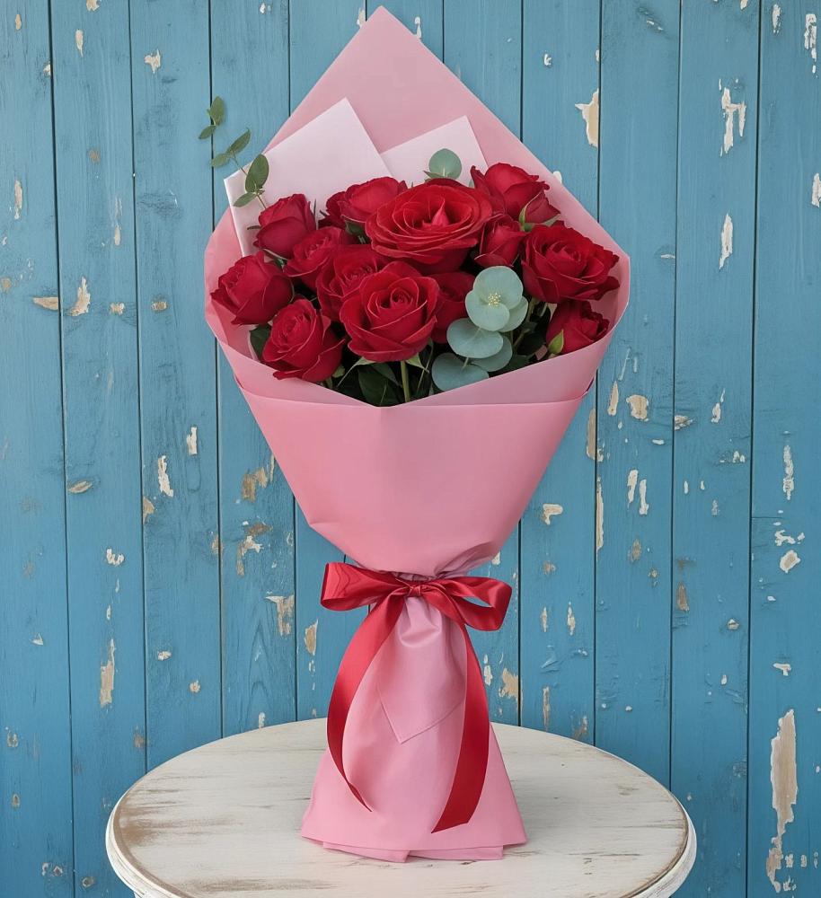 Букет цветов из: Розы в Жуков