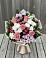 Букет цветов из: Альстромерии, Гвоздики, Розы и Хризантемы в Жуков