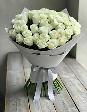 Букет 35 Белых роз в Жуков