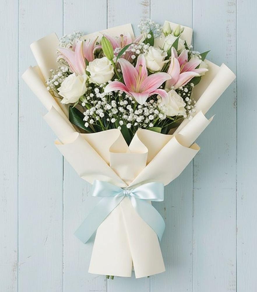 Букет цветов из: Лилии в Жуков