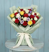 Букет цветов из:  Розы в Жуков