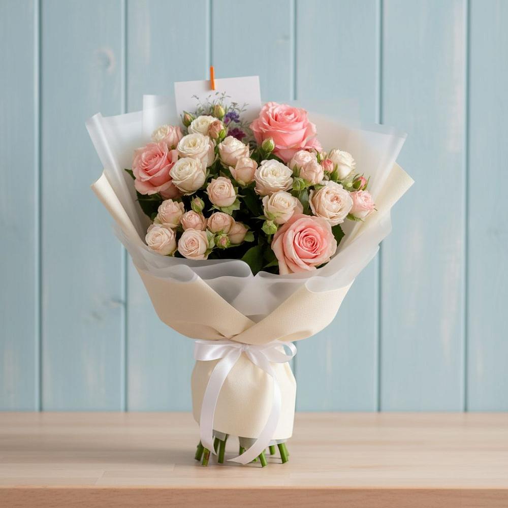 Букет цветов из: Розы в Жуков