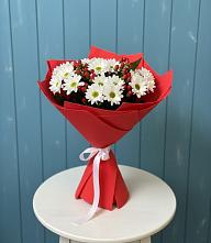 Букет цветов из:  Хризантемы #REPLACE_PRED# Жуков