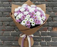 Букет цветов из:  Хризантемы #REPLACE_PRED# Жуков