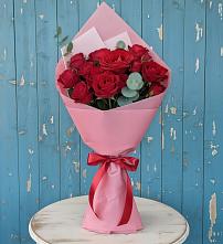 Букет цветов из:  Розы в Жуков