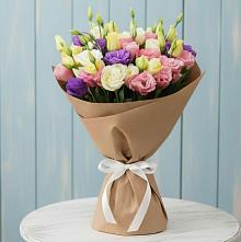 Букет цветов из:  Лизиантусы в Жуков