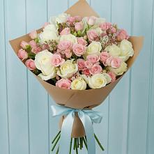Букет цветов из:  Розы в Жуков