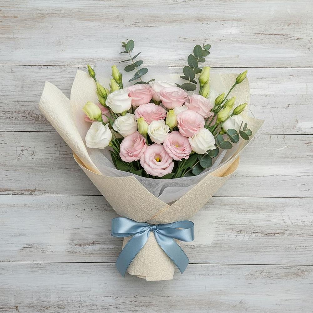 Букет цветов из: Лизиантусы в Жуков