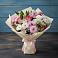 Букет цветов из: Хризантемы, Альстромерии и Розы в Жуков